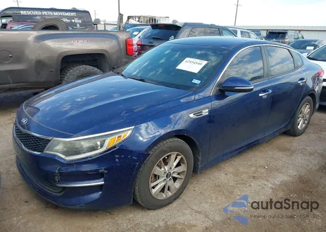 2018 Kia Optima Lx из США, поврежденный, VIN 5XXGT4L34JG223371